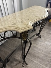 wrought table marble iron for sale wrought table marble iron for sale Fort Lauderdale