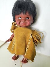 Boneca esquimó vintage confiável Toy Co feita no Canadá nativo americano vintage retrô, usado comprar usado  Enviando para Brazil