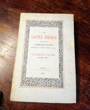 Sacra bibbia testamento usato  Vitorchiano