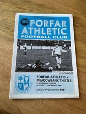 Forfar athletic meadowbank for sale  SWADLINCOTE