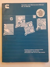 Manual de operación y mantenimiento OEM Cummins incluye DVD-ROM - ISL G CM2180 segunda mano  Embacar hacia Mexico