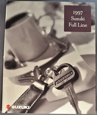 1997 suzuki brochure for sale  Olympia