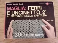 Manuale maglia ferri usato  Lecco