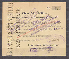 Eynhausen eisenwerk weserhütt gebraucht kaufen  Goslar