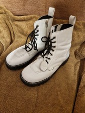 Kickers womens white for sale  BRIGHTON