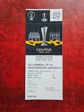Używany, RZADKI BILET W IDEALNYM STANIE 2021 FINAŁ LIGI EUROPA MANCHESTER MAN UTD UNITED - VILLARREAL na sprzedaż  PL
