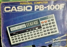 Mini computador de bolso pessoal básico vintage Casio PB-100F feito no Japão comprar usado  Enviando para Brazil