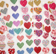 Pack heart stickers for sale  Augusta