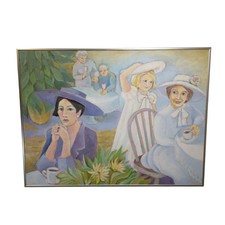 Framed canvas art for sale  Oconto