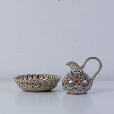Coppia ceramiche molaroni usato  Vilminore di Scalve