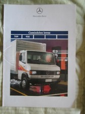 Opuscolo camion mercedes usato  Vicenza