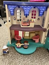 Fisher Price Little People Vintage Składany domek, figurki rodzinne Dekoracja mebli na sprzedaż  Wysyłka do Poland