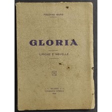 Gloria liriche novelle usato  Alessandria