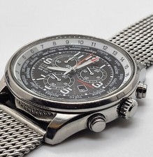 Relógio de quartzo masculino Citizen Eco-Drive Chrono aço inoxidável - AT036181E comprar usado  Enviando para Brazil