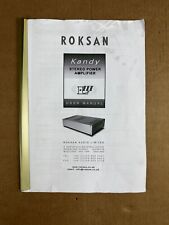 Roksan kandy stereo for sale  LEICESTER