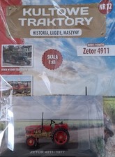 Używany, Hachette 1:43 - Kultowe Traktory nr 12 - Zetor 4911 na sprzedaż  PL