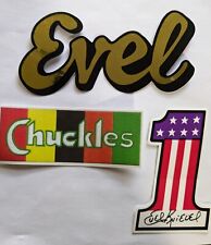 Evel knievel stickers for sale  Seattle
