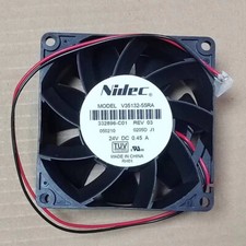 1 peça ventilador de refrigeração inversor NIDEC V35132-55RA 8038 8CM 24V 0.45A 2 fios comprar usado  Enviando para Brazil