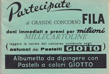 Fila albumetto dipingere usato  Roma