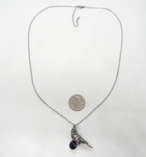 Colar corrente pingente joia Harry Potter pássaro onxy orbe preto assinado Ravenclaw comprar usado  Enviando para Brazil