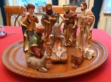 Große weihnachtskrippe porzel gebraucht kaufen  Kalbe (Milde)