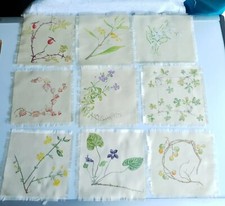 Handpainted silk panels for sale  BEXHILL-ON-SEA