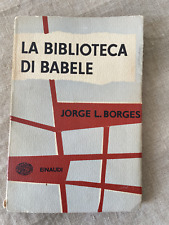 Jorge luis borges. usato  Genova