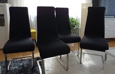 Stuhlhussen stretch schwarz gebraucht kaufen  Ladenburg