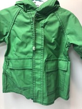 Capa de chuva verde vintage RAINDROPS com PATO no forro azul PVC tamanho 2 FRETE GRÁTIS, usado comprar usado  Enviando para Brazil