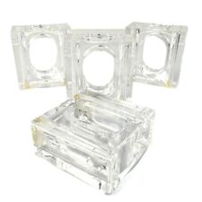 Clear lucite square for sale  Burlington