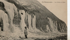 Cpa normandie falaises d'occasion  Saint-Amans-Soult
