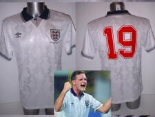 Camiseta retrô Inglaterra 1990 Gascoigne / Lineker NOVO sorteio de pontuação de futebol comprar usado  Enviando para Brazil