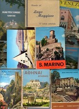 Lotto souvenir vedutine usato  Italia