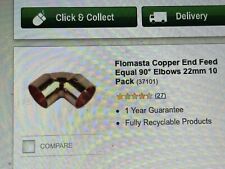 End feed copper for sale  DARTFORD