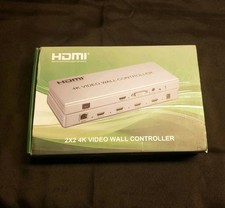 Controlador de parede de vídeo HDMI 2x2, suporte HDMI e DVI 4K entrada TV controlador de parede comprar usado  Enviando para Brazil