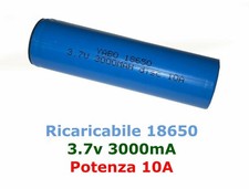Batteria litio 18650 usato Batteria litio 18650 usato  Luzzi