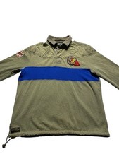 Usado, Polo Ralph Lauren cabeça de índio rugby EUA patch caça masculino GG verde *Leia a descrição comprar usado  Enviando para Brazil