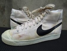 Tênis de basquete vintage Nike blazer lona cano alto toda quadra Coreia anos 80 tamanho 9 comprar usado  Enviando para Brazil