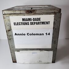 Metal ballot box for sale  Miami