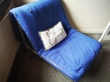 Blue single futon for sale  BRISTOL
