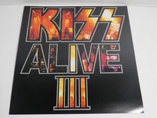Antigo 1993 KISS Alive III Álbum Promo 12x12 LP Estampa Plana Poligrama Mercúrio comprar usado  Enviando para Brazil