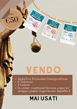 Alphatest economia giurisprude usato  Arzignano