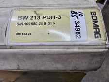 Bomag model 213 for sale  Womelsdorf