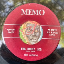 HEAR Memos 45 My Type Of Girl / Biddy Leg MEMO R&B doo wop comprar usado  Enviando para Brazil