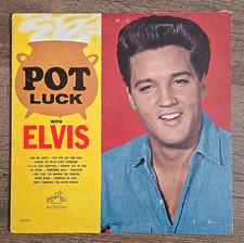 Usado, 1962 VTG Elvis Presley Pot Luck With Elvis Vinyl Record 33 RPM 12" LP LPM-2523 comprar usado  Enviando para Brazil