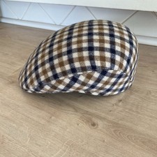 Aquascutum check flat for sale  NEWPORT
