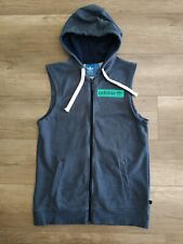 Używany, ADIDAS ORIGINALS Full Zip Hooded Vest/Gilet, s. SMALL, Vintage, Big Logo na sprzedaż  PL