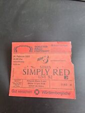 Simply red konzert gebraucht kaufen  Stuttgart