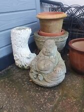 Concrete budda. vintage for sale  LONDON