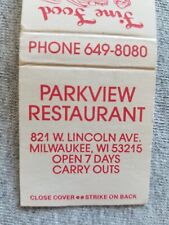 Vtg matchbook cover for sale  Santa Maria